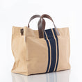 Load image into Gallery viewer, Jute & Leather Satchel