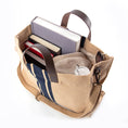 Load image into Gallery viewer, Jute & Leather Satchel
